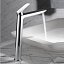 Grifo de lavabo alto monomando Belgica cromo de Imex